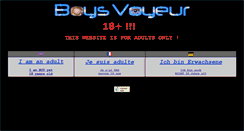 Desktop Screenshot of boysvoyeur.com